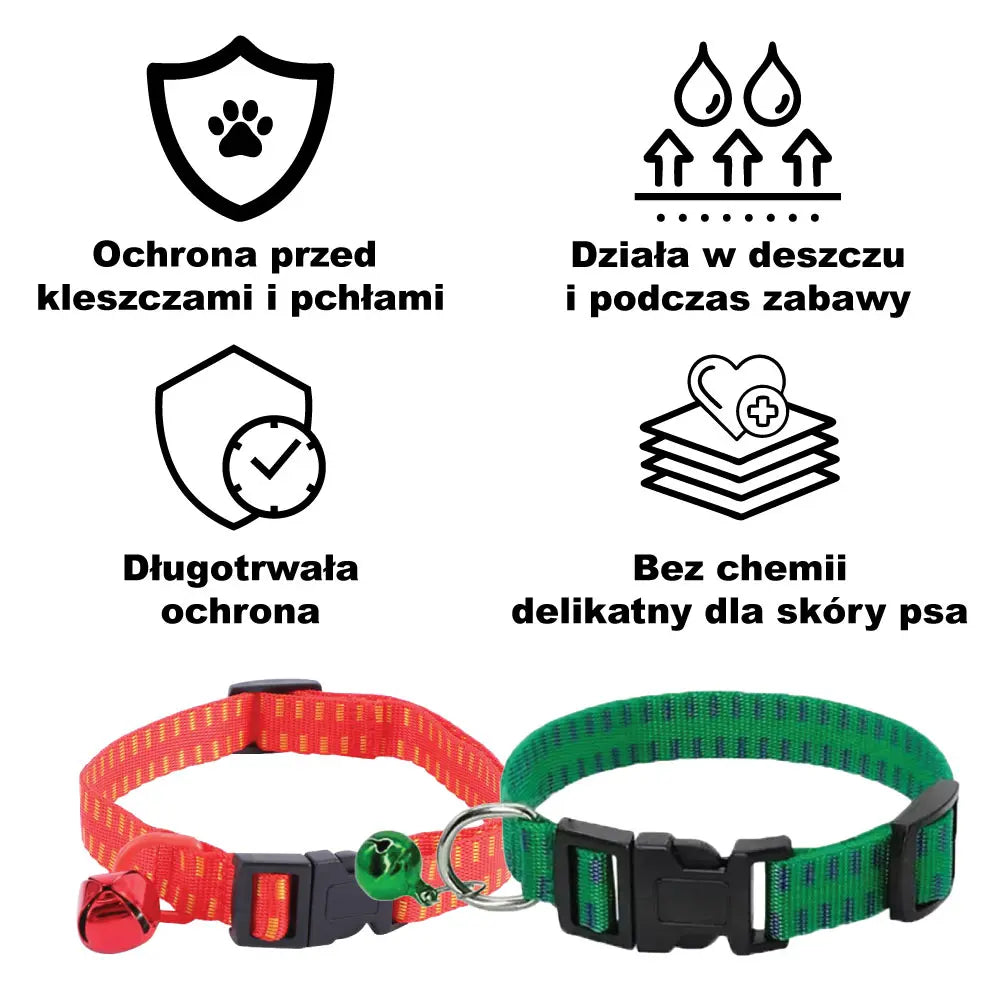 Obroża na kleszcze dla psa