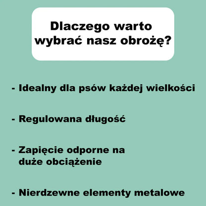 Obroża dla psa z imieniem