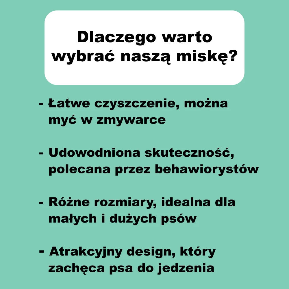Miska spowalniająca jedzenie