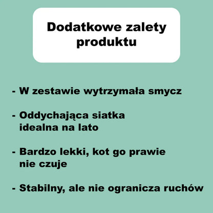 Szelki + smycz dla kota